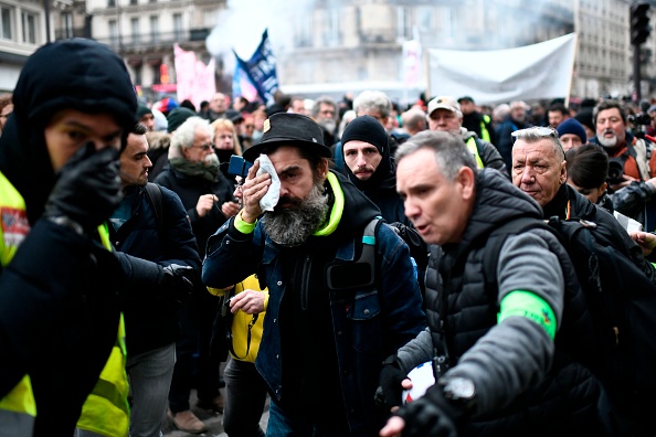  Jérôme Rodrigues. (Photo : STEPHANE DE SAKUTIN/AFP via Getty Images)