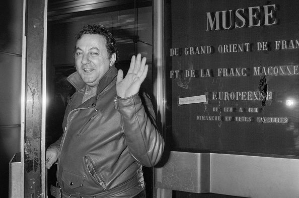 L'humoriste Coluche.  (Photo : MICHEL GANGNE/AFP via Getty Images)