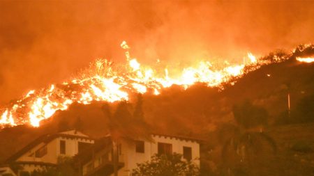 Comment une famille s’est battue pour protéger sa maison du feu de forêt de Woolsey