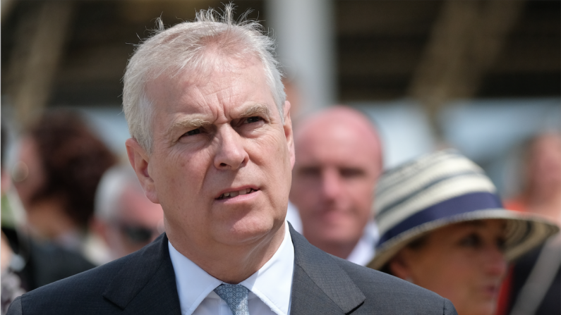 Prince Andrew à Harrogate, Royaume-Uni, le 11 juillet 2019. (Ian Forsyth/Getty Images)