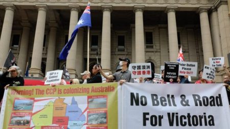 Les manifestants appellent à résilier l’accord avec la Chine sur la « nouvelle route de la soie » (BRI)