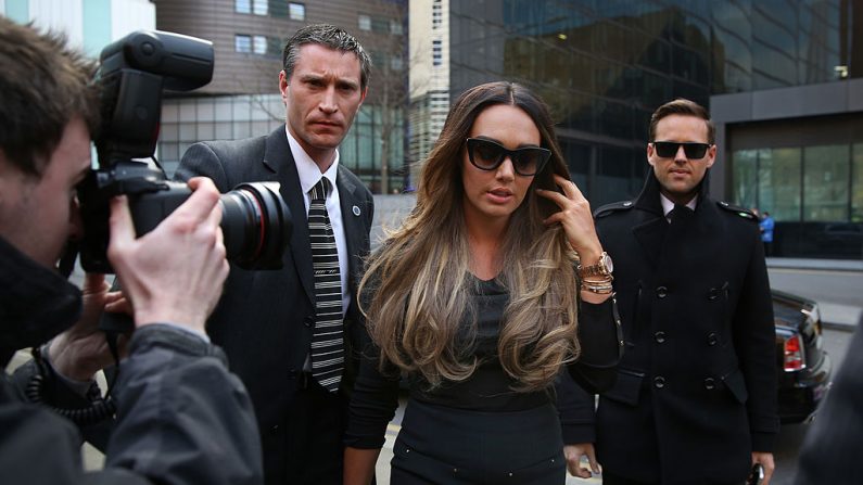 Tamara Ecclestone arrive à Southwark Crown Court le 18 février 2013 à Londres, en Angleterre. (Peter Macdiarmid/Getty Images)