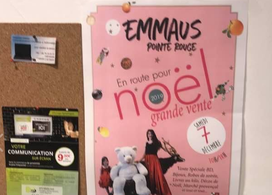 (Photo Facebook : Emmaüs Pointe Rouge)