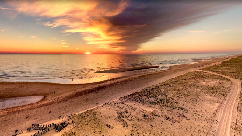 La plage de Messanges (Capture d'écran/Google Maps)