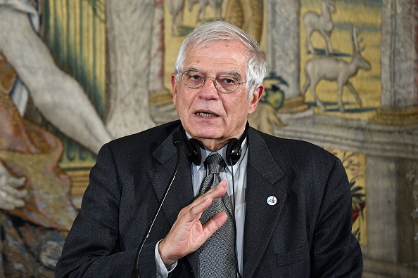 -Le haut représentant de l'Union européenne pour les affaires étrangères et la politique de sécurité, Josep Borrell. Photo par OSCAR DEL POZO / AFP via Getty Images.