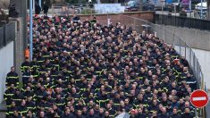 Fatigués des agressions, près d’un millier de pompiers ont manifesté dans les rues de Strasbourg