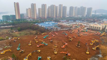 Chine: 10 jours pour construire un hôpital anti-virus