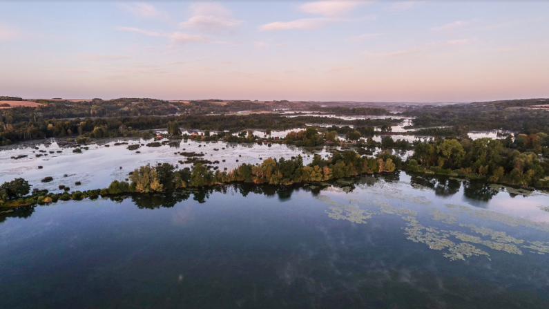 Les marais de Long sont l'une des dernières grandes tourbières de la vallée de la Somme. (Capture d'écran/Google Maps)