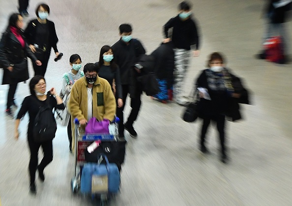 Aéroport Fiumicino à Rome. (Photo : TIZIANA FABI/AFP via Getty Images)