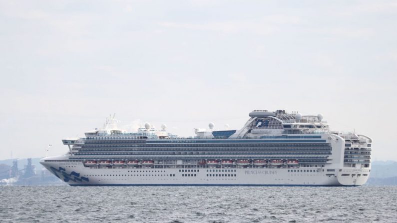 Le Japon confirme 61 cas de coronavirus sur un bateau de croisière près de Tokyo.(Behrouz Mehri/AFP via Getty Images)