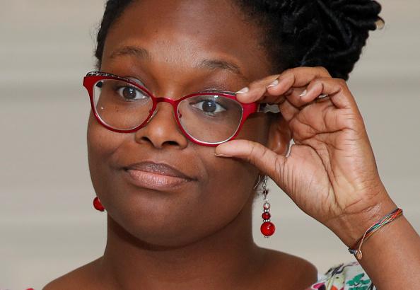 Sibeth Ndiaye. (Photo : CHARLES PLATIAU/POOL/AFP via Getty Images)