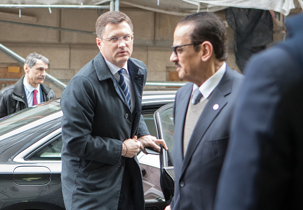 Le ministre russe de l'Énergie, Alexander Novak, arrive pour la 178e réunion de l'Organisation des pays exportateurs de pétrole (OPEP) à Vienne, en Autriche, le 6 mars 2020. (Photo : ALEX HALADA/AFP via Getty Images)