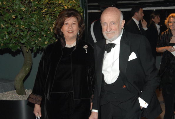 Vittorio Gregotti et son épouse Mariana Mazza. (Photo :  MICHELE CROSERA/AFP via Getty Images)