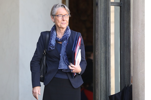 Elisabeth Borne, ministre du Travail. (Photo : LUDOVIC MARIN/AFP via Getty Images)