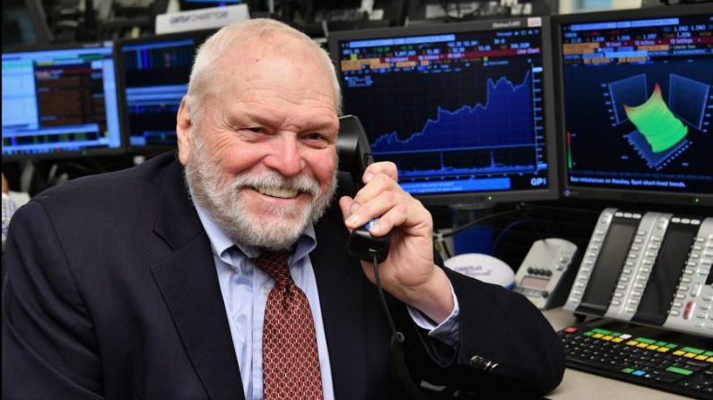 L'acteur Brian Dennehy participe à la journée annuelle de charité organisée par le Cantor Fitzgerald, BGC et GFI au Cantor Fitzgerald à New York, le 11 septembre 2017. (Dia Dipasupil/Getty Images for Cantor Fitzgerald) 