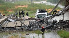 Italie : un pont d’une longueur de 300 mètres s’effondre, un blessé léger