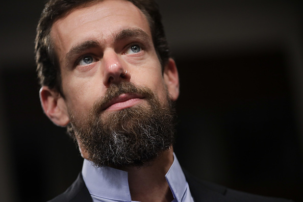 Le fondateur du réseau social Twitter, Jack Dorsey. (Photo : Drew Angerer/Getty Images)