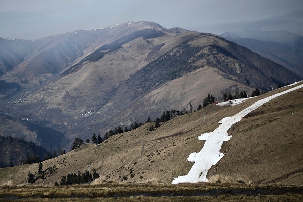 -Illustration-La station de Superbagnères, près de Luchon, dans les Pyrénées françaises au sud-ouest de la France. Photo ANNE-CHRISTINE POUJOULAT / AFP via Getty Images.