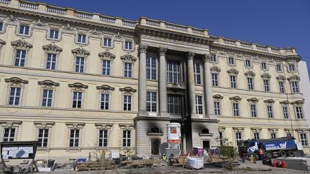 Incendie à Berlin sur le chantier du château des rois de Prusse