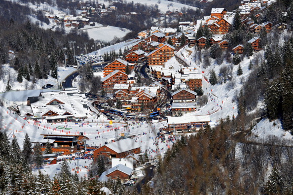 -Illustration- résidence de luxe prestigieuse dans les Alpes. Photo JEAN-PIERRE CLATOT / AFP via Getty Images.