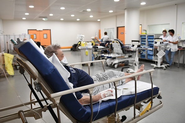 Hôpital de la Timone à Marseille. (Photo : BORIS HORVAT/AFP via Getty Images)