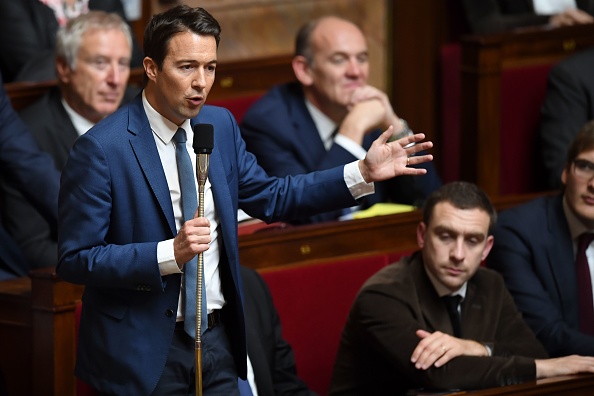 Guillaume Peltier, vice-président des Républicains. (Photo : ERIC FEFERBERG/AFP via Getty Images)