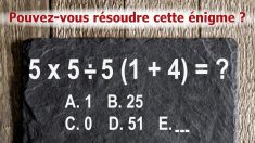 Enigme mathématique à la maison : ce problème délicat n’est pas aussi simple qu’il n’y paraît! Pouvez-vous le résoudre?