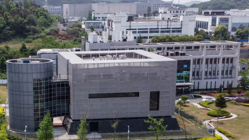 Laboratoire P4 de l'Institut de virologie de Wuhan, dans la province de Hubei, en Chine, le 17 avril 2020. (Photo: Hector Retamal/AFP/Getty Images)