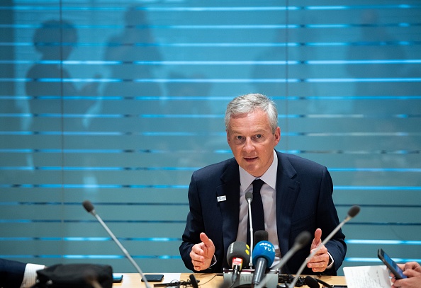 Le ministre de l'Économie Bruno Le Maire.     (Photo : SAUL LOEB/AFP via Getty Images)