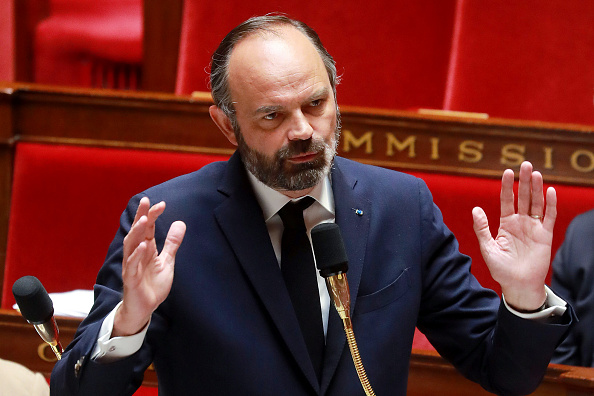 Le Premier ministre Édouard Philippe. (Photo : LUDOVIC MARIN/POOL/AFP via Getty Images)