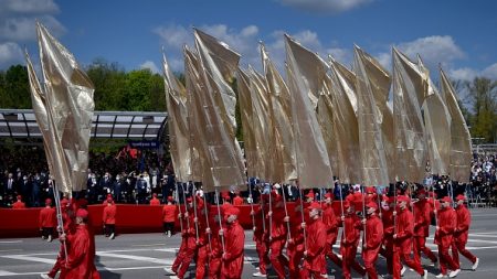 Victoire 1945: à Minsk, grande parade militaire malgré le coronavirus