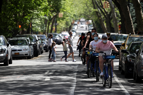 Le quartier de Cobble Hill du quartier de Brooklyn à New York, le 17 mai 2020. (Photo : Justin Heiman/Getty Images)