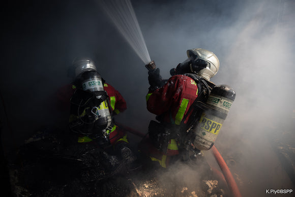 (Photo : Facebook : Pompiers de Paris )