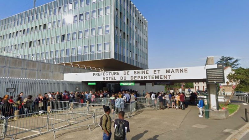 Vue de la préfecture de Seine-et-Marne, à Melun. Crédit : Google Maps. 