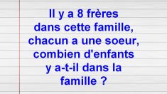 Essayez de résoudre cette énigme mathématique délicate sur le sujet des frères et sœurs – combien d’enfants y a-t-il dans la famille?