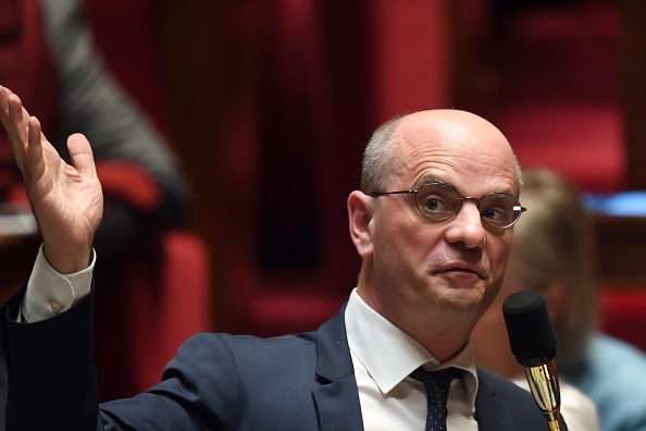 Le ministre de l'Éducation Jean-Michel Blanquer.  (Photo : ERIC FEFERBERG/AFP via Getty Images)