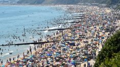 Royaume-Uni : des plages débordées par la foule, la police intervient