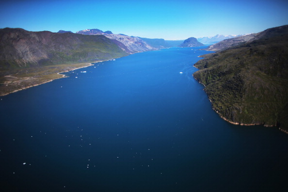 -Illustration-Fleuve du grand nord de l’arctique, "Nous apprenons à nous adapter à tout ce qui vient. Si tous les glaciers fondent, nous aurons simplement plus de terres. Photo de Joe Raedle / Getty Images.