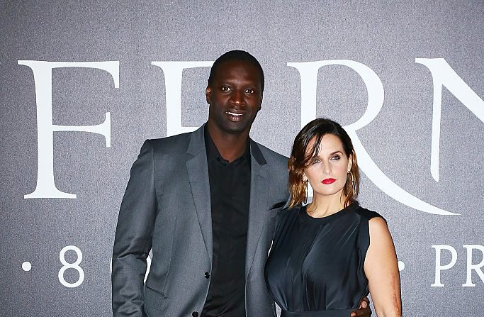 Omar Sy et Hélène Sy le 8 octobre 2016 en Florence, Italie.  (Photo par Ernesto Ruscio/Getty Images for Sony Pictures Entertainment )