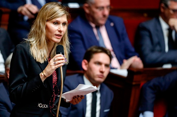 Virginie Duby-Muller photographiée à l’Assemblée nationale le 5 novembre 2019 pendant une séance de questions au gouvernement. Crédit : THOMAS SAMSON/AFP via Getty Images.