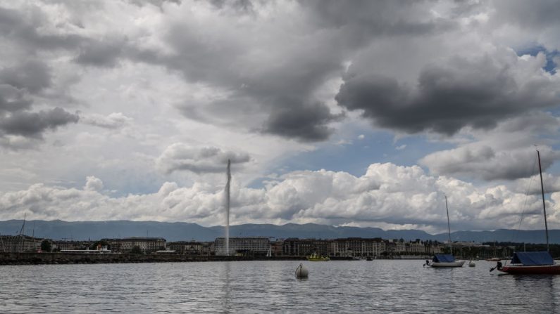 Lac Léman (Suisse) (Photo by FABRICE COFFRINI/AFP via Getty Images)