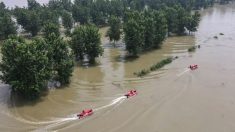 Des milliers de personnes prises au piège, submergées alors que les autorités chinoises déversent des eaux pluviales dans les villages