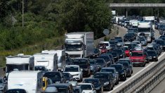 Départs en vacances : pic exceptionnel de 955 km de bouchons