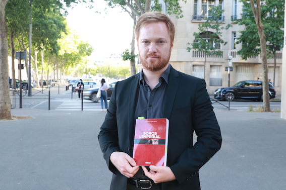 Thibault Kerlirzin, auteur de Soros l'Impérial - Éditions Perspectives libres (Epoch Times)