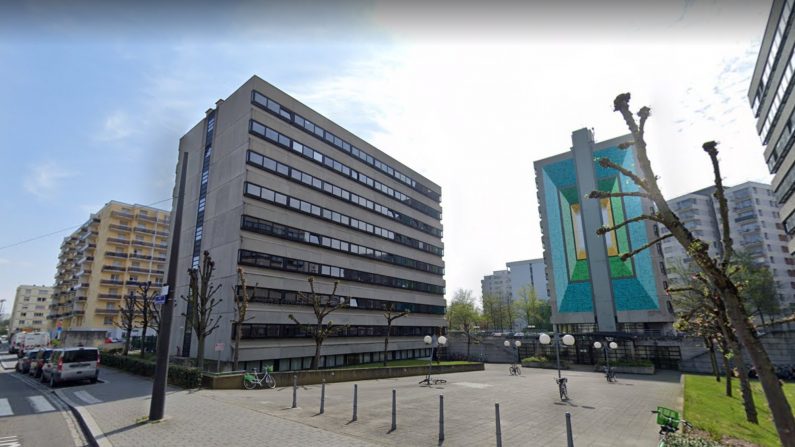 Vue du quartier sensible de Spach à Strasbourg ( Google Maps)