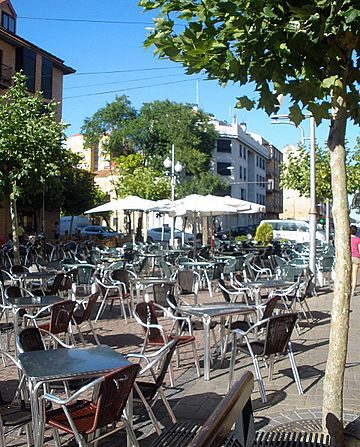 -La ville de Aranda de Duero restera sous cloche pendant au moins deux semaines. Photo de Zarateman de Wikipédia.