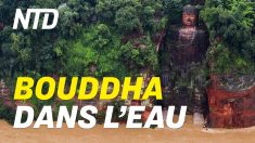 Regards sur la Chine (25 août): un Bouddha géant menacé par des inondations