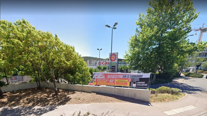 Vue du supermarché Casino de Six-Fours-les-Plages. Crédit : Google Maps. 