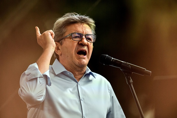 Jean-Luc Mélenchon, chef de file de La France Insoumise (LFI) et candidat éliminé à la présidentielle 2022. (Photo : CHRISTOPHE SIMON/AFP via Getty Images)