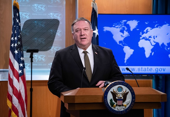 -Illustration- M. Pompeo a commencé ses entretiens à Jérusalem avec le Premier ministre Benjamin Netanyahu. Photo Nicholas Kamm / POOL / AFP via Getty Images.